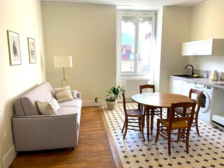 Appartement Entierement Renove Proche Gare Grenoble Dış mekan fotoğraf